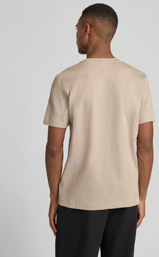 JOOP! COLLECTION T-shirt met geribde ronde hals
