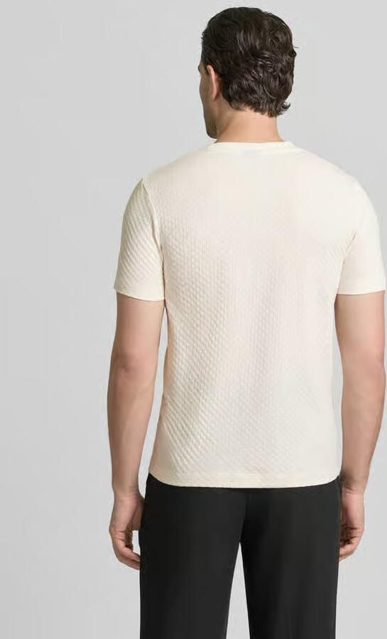 JOOP! COLLECTION T-shirt met geribde ronde hals