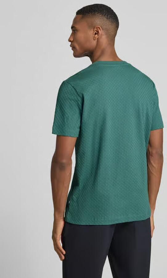 JOOP! COLLECTION T-shirt met geribde ronde hals
