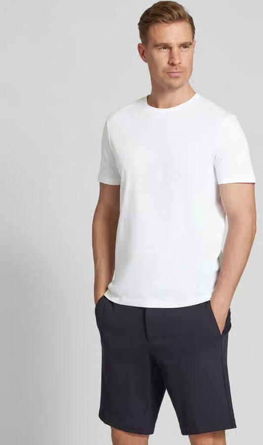 JOOP! COLLECTION T-shirt met geribde ronde hals model 'Cosmo' - Foto 2