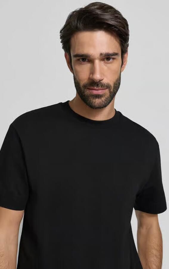 JOOP! Collection T-shirt met labeldetail model 'Achilleas' - Foto 2