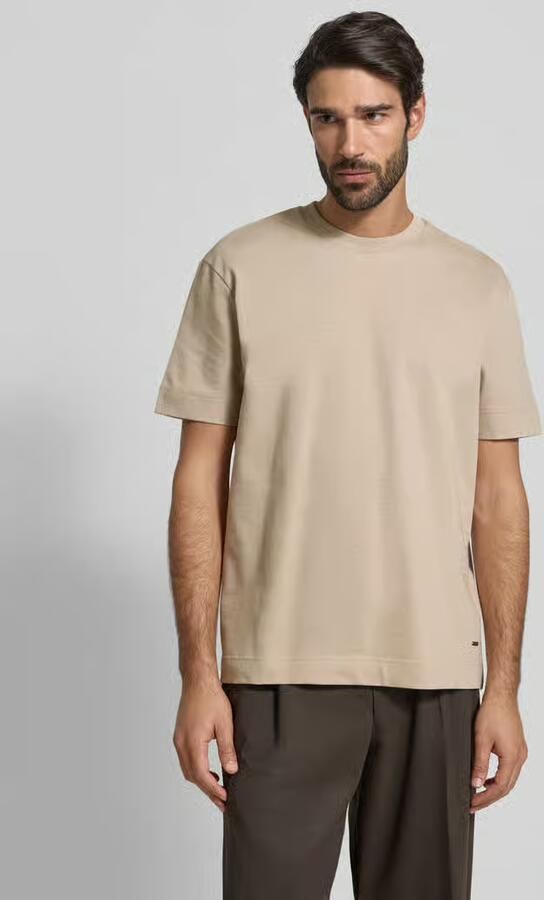 JOOP! COLLECTION T-shirt met labeldetail model 'Achilleas' - Foto 4