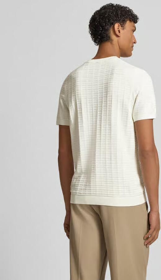 JOOP! COLLECTION T-shirt met labeldetail model 'Theor'