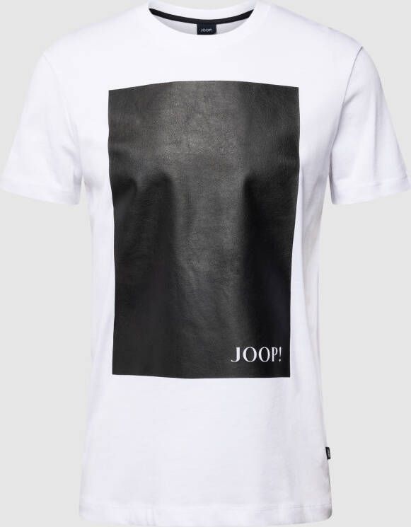 JOOP! Collection T-shirt met labelprint model 'Adrion'