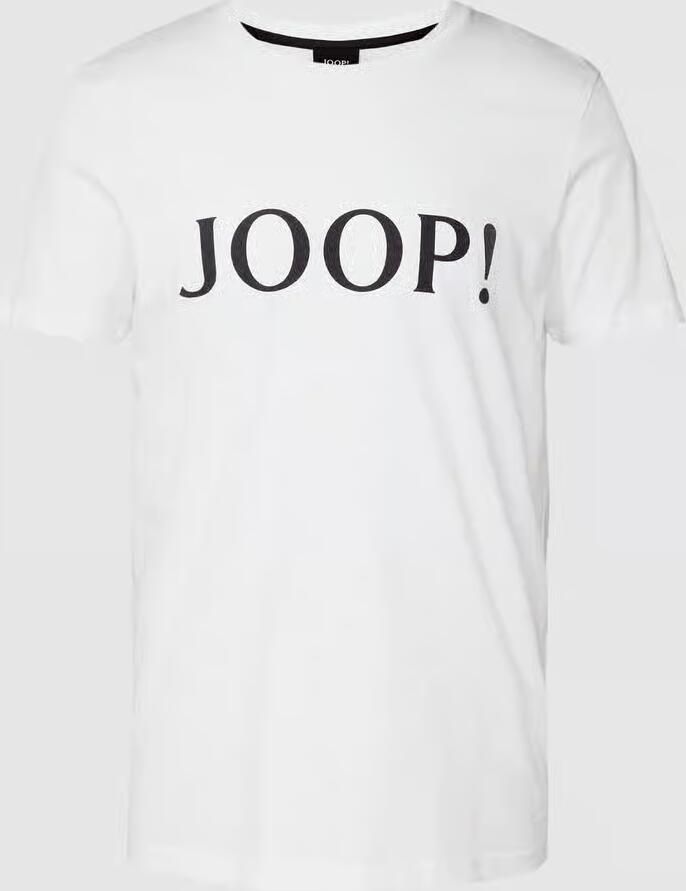 JOOP! Collection T-shirt met labelprint model 'Alerio'