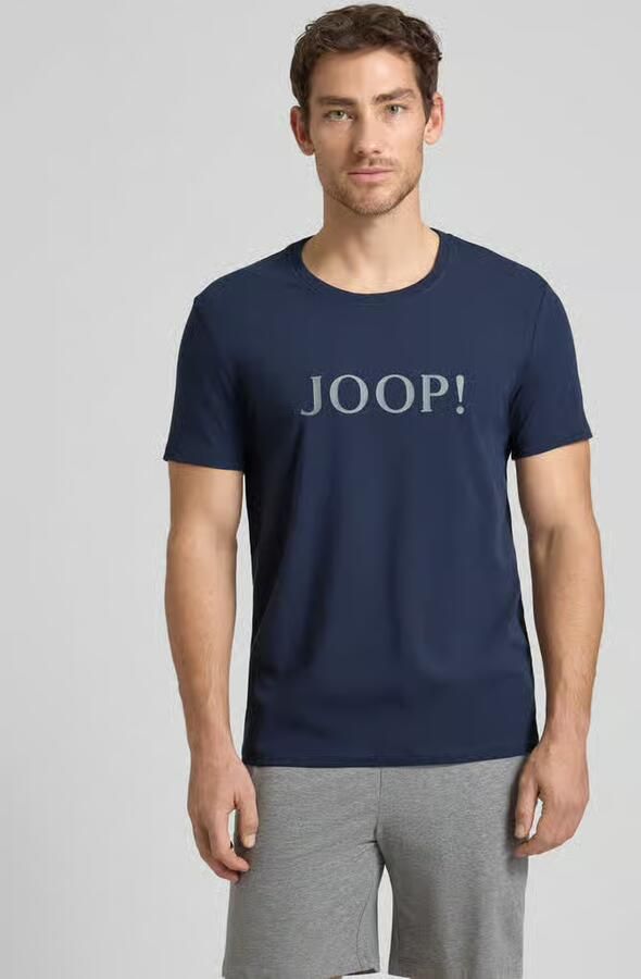 JOOP! Collection T-shirt met logoprint en ronde hals - Foto 3