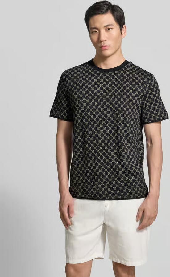 JOOP! COLLECTION T-shirt met logomotief en ronde hals - Foto 4