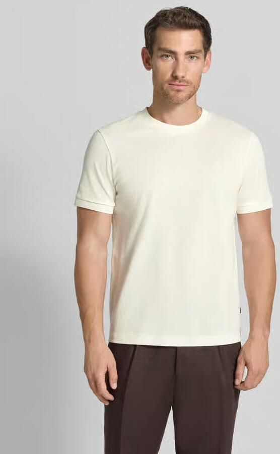 JOOP! COLLECTION T-shirt met logostitching model 'Benluco' - Foto 2