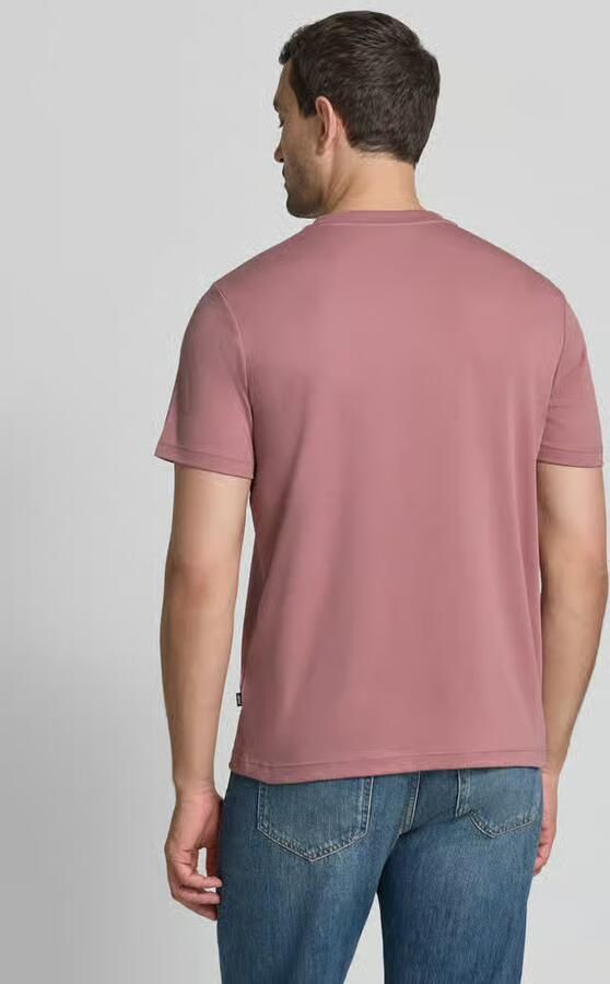 JOOP! COLLECTION T-shirt met ronde hals en Gestikt logo