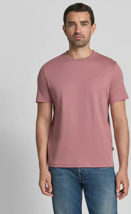 JOOP! COLLECTION T-shirt met ronde hals en Gestikt logo - Foto 4