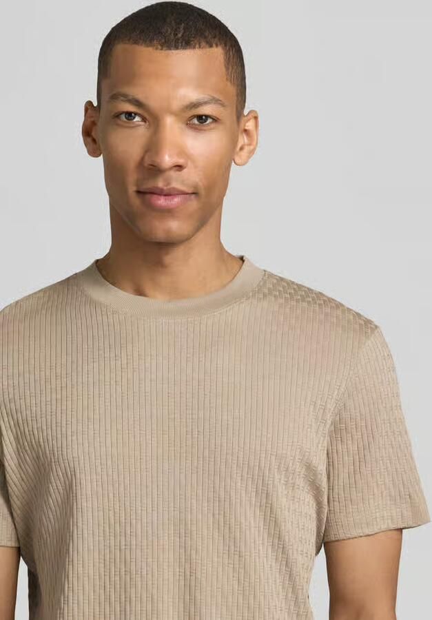 JOOP! COLLECTION T-shirt met structuurpatroon model 'Raulos'