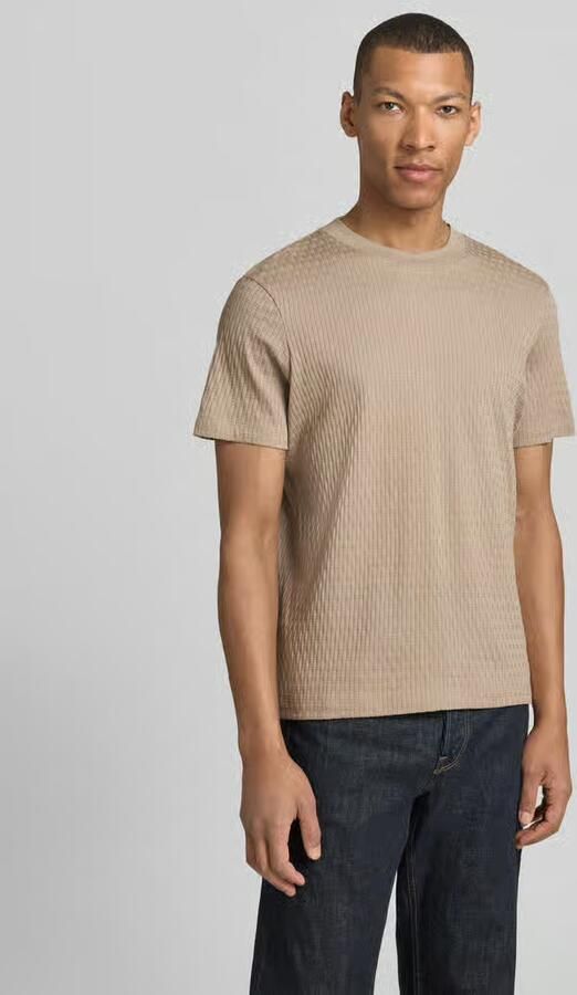 JOOP! COLLECTION T-shirt met structuurpatroon model 'Raulos' - Foto 4