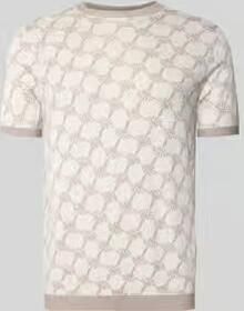 JOOP! COLLECTION T-shirt met viscose en ronde hals model 'Ravao'