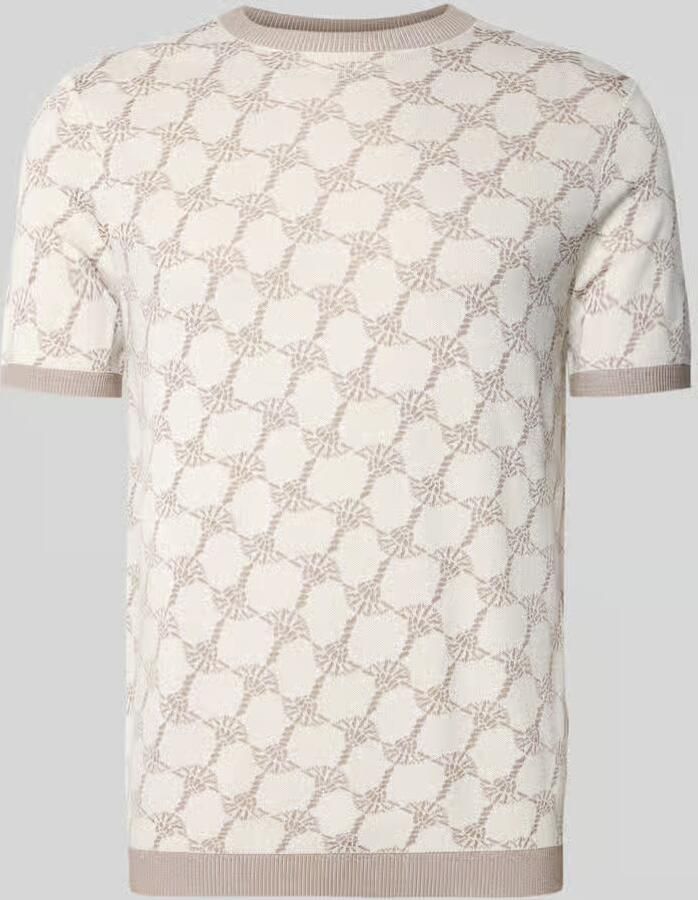 JOOP! COLLECTION T-shirt met viscose en ronde hals model 'Ravao' - Foto 2