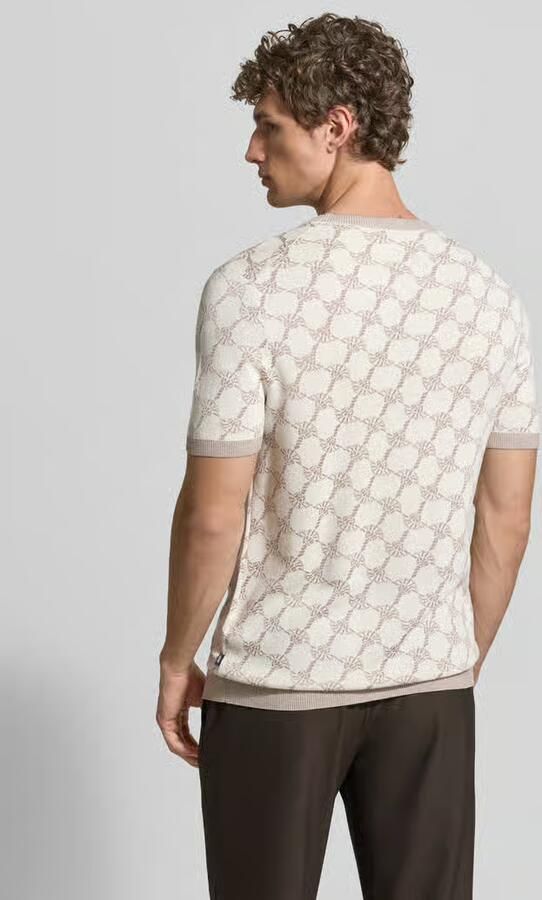 JOOP! COLLECTION T-shirt met viscose en ronde hals model 'Ravao' - Foto 2