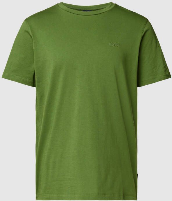 JOOP! Collection T-shirt van katoen met labeldetail model 'Cosimo'