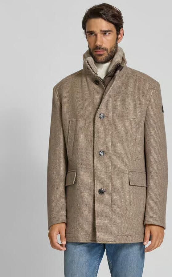 JOOP! COLLECTION Wollen jack met klepzakken model 'Gary' - Foto 2