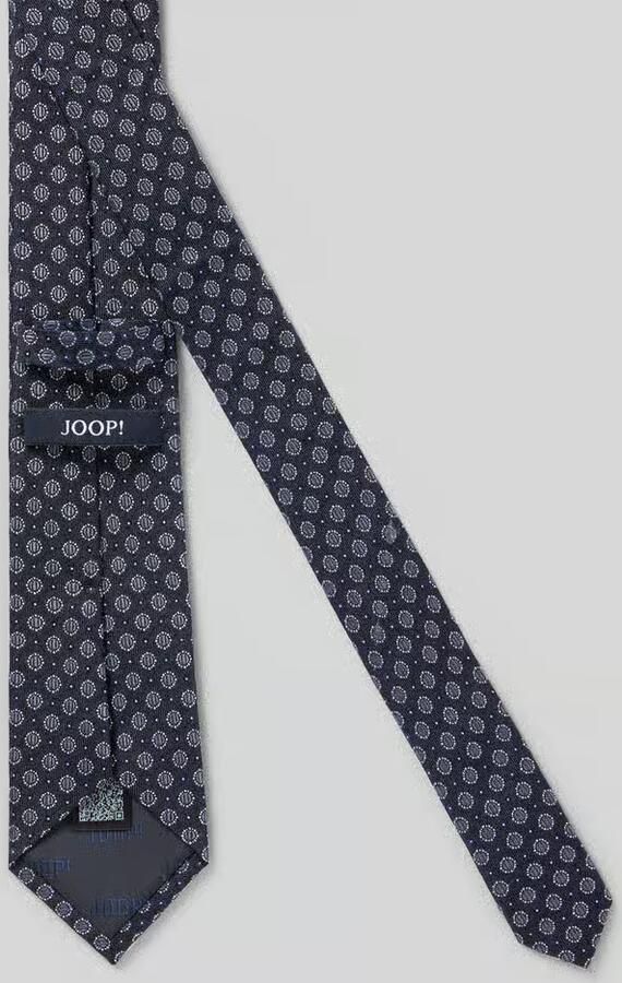 JOOP! COLLECTION Zijden stropdas met structuurpatroon