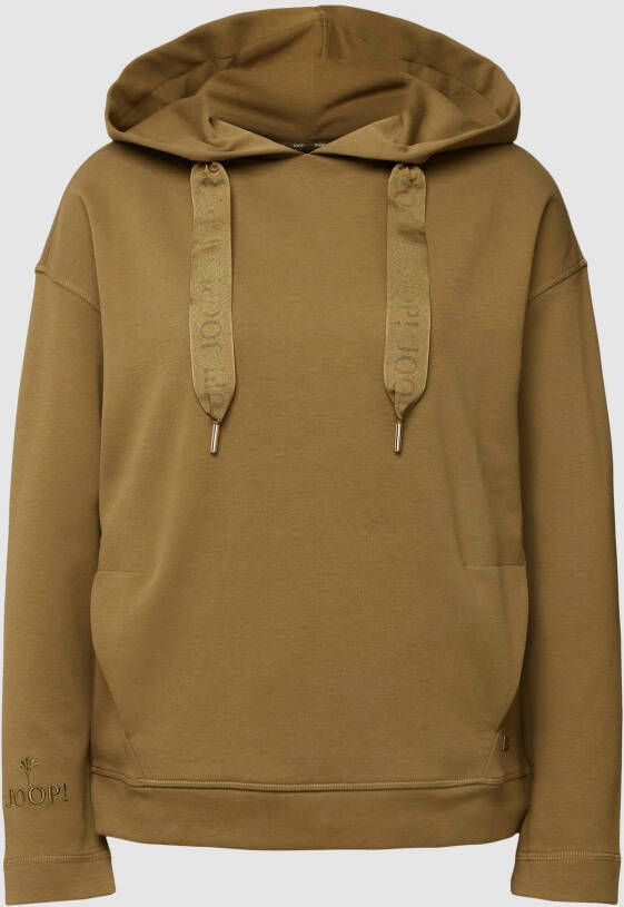 Joop! Hoodie met labeldetails
