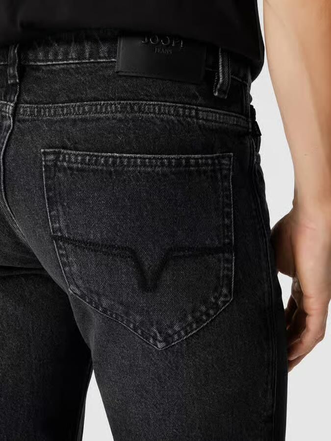 JOOP! JEANS Modern fit jeans met labeldetail model 'MITCH'