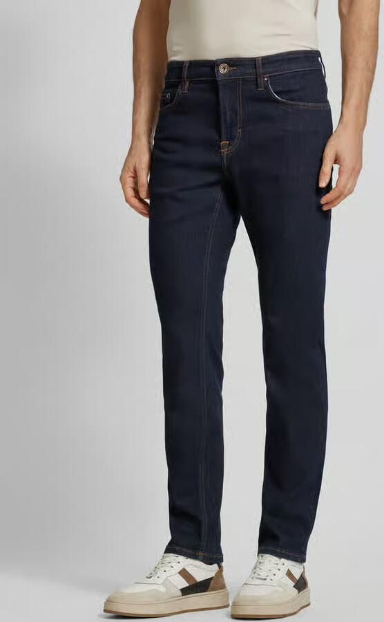 JOOP! JEANS regular fit jeans met contrasterende stiksels model 'Mitch' - Foto 2