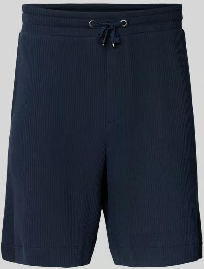 JOOP! JEANS Regular fit korte broek met structuurmotief model 'Ediiz' - Foto 2