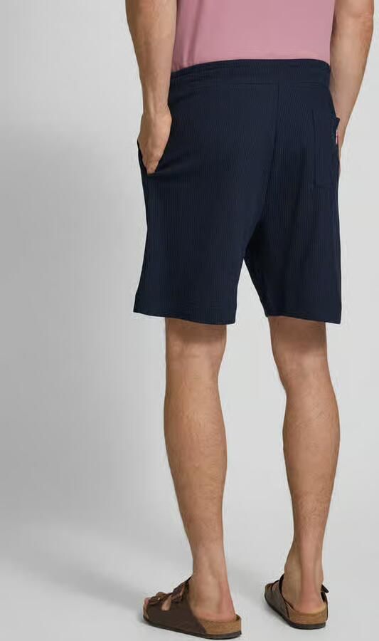 JOOP! JEANS Regular fit korte broek met structuurmotief model 'Ediiz' - Foto 4