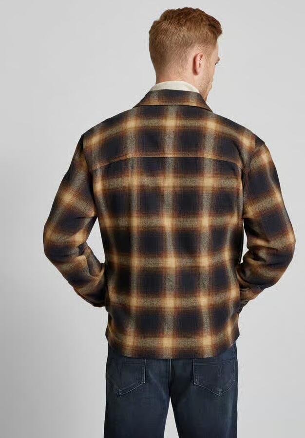 JOOP! JEANS Regular fit overhemdjack met ritssluiting model 'Hacket' - Foto 3