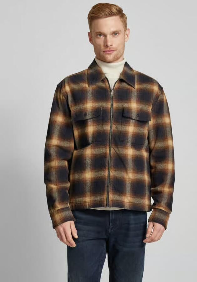 JOOP! JEANS Regular fit overhemdjack met ritssluiting model 'Hacket' - Foto 2
