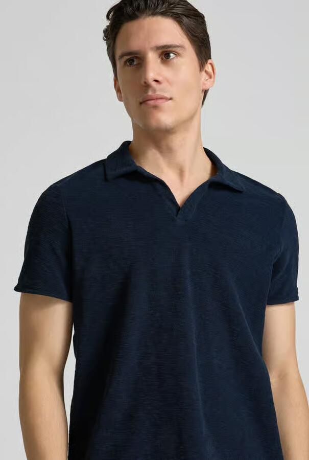 JOOP! JEANS Regular fit poloshirt met V-hals model 'Antal'