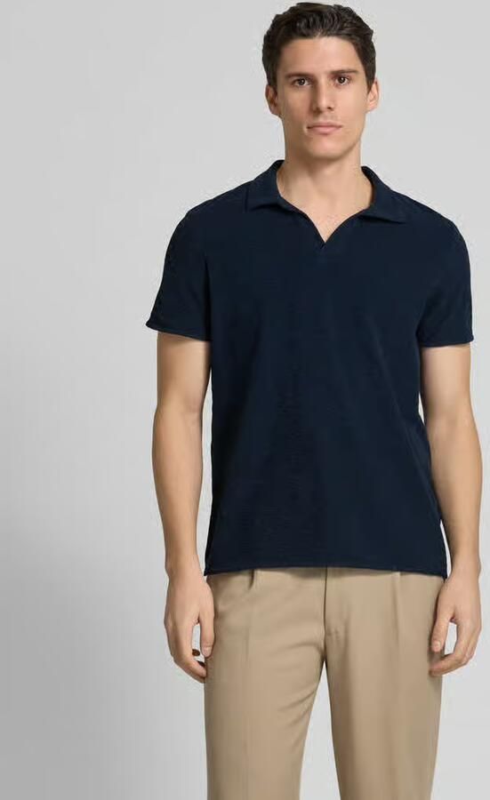 JOOP! JEANS Regular fit poloshirt met V-hals model 'Antal' - Foto 3