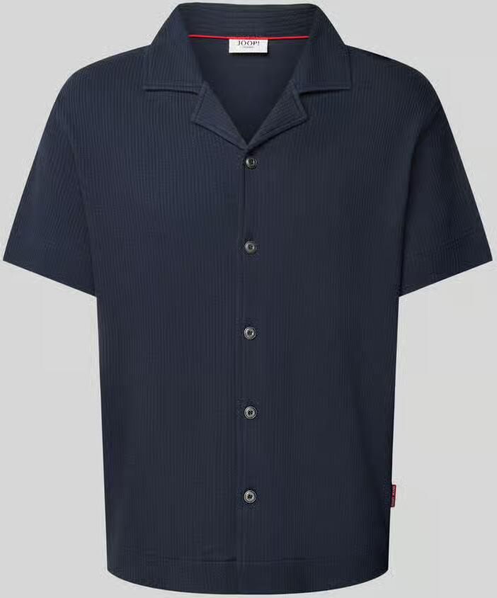 JOOP! JEANS Regular fit vrijetijdsoverhemd met resortkraag model 'Esdras' - Foto 2