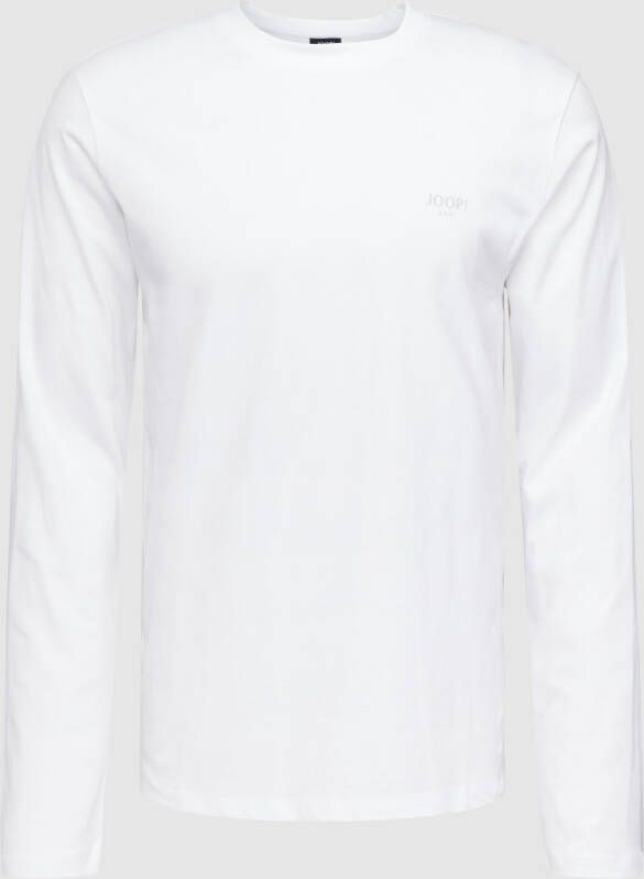 JOOP! JEANS Shirt met lange mouwen en labelprint model 'Alphis'