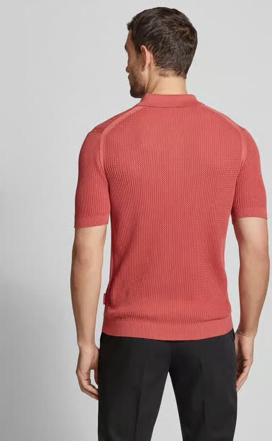 JOOP! JEANS Slim fit poloshirt met polokraag