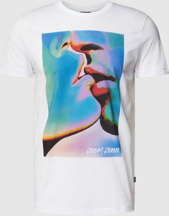 JOOP! JEANS T-shirt met fotoprint model 'Adriel'