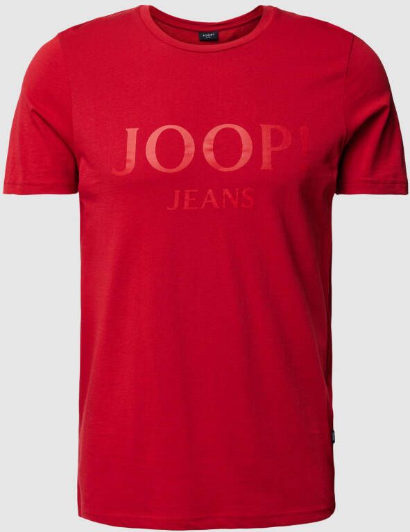 JOOP! JEANS T-shirt met labelprint