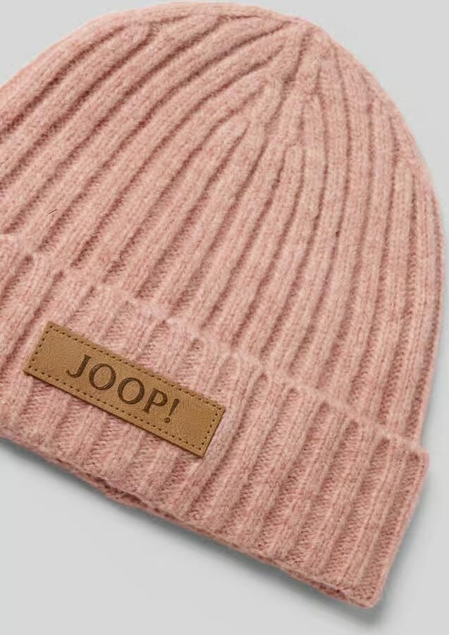 Joop! Beanie met wol Model 'Aiana'