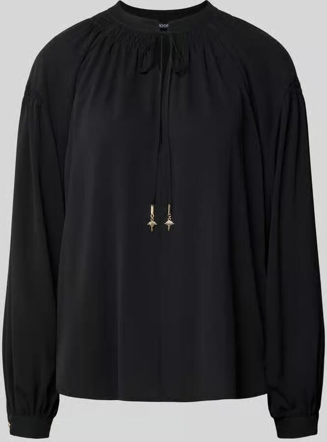 Joop! Blouseshirt met plooien model 'Brigida'