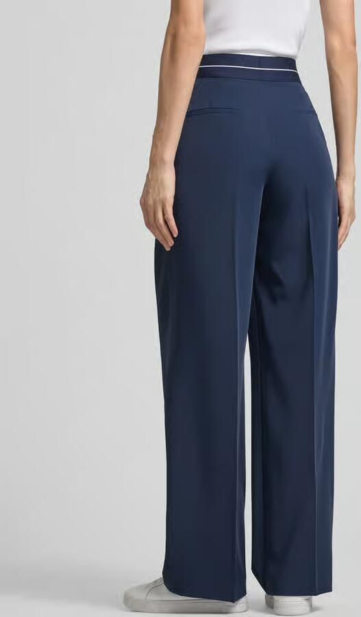 Joop! Broek met elastische band en Labeldetail - Foto 3