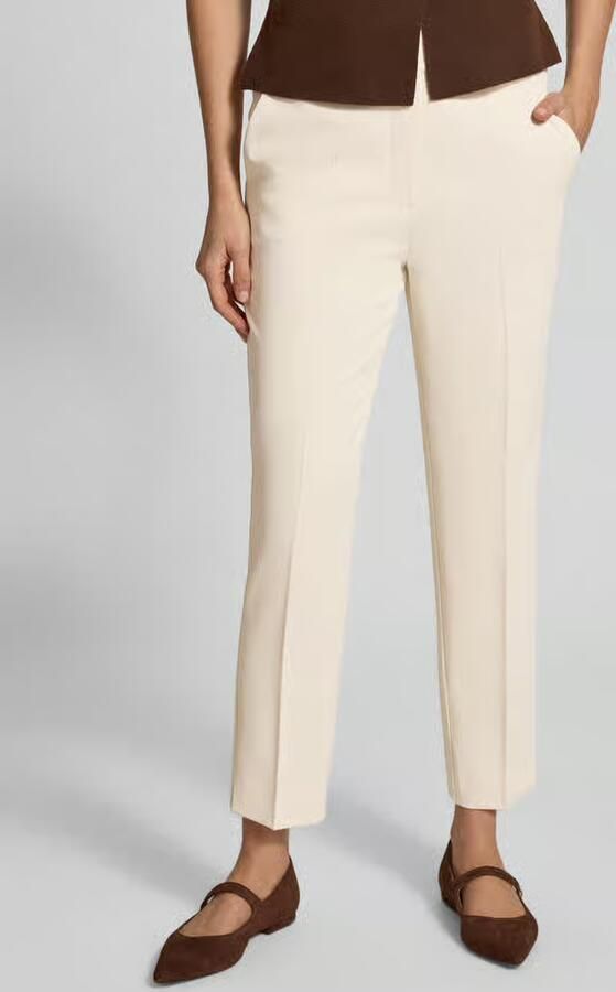 Joop! Broek met elastische band en persplooien model 'Philomena' - Foto 2