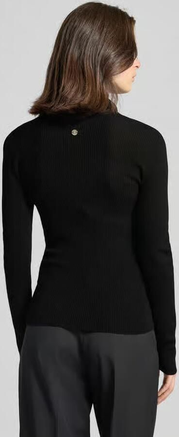 Joop! Gebreide pullover met geribde col model 'Kalis'