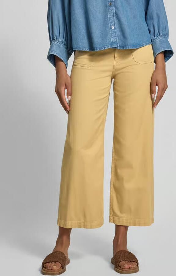 Joop! Culotte met steekzakken model 'Perla' - Foto 2