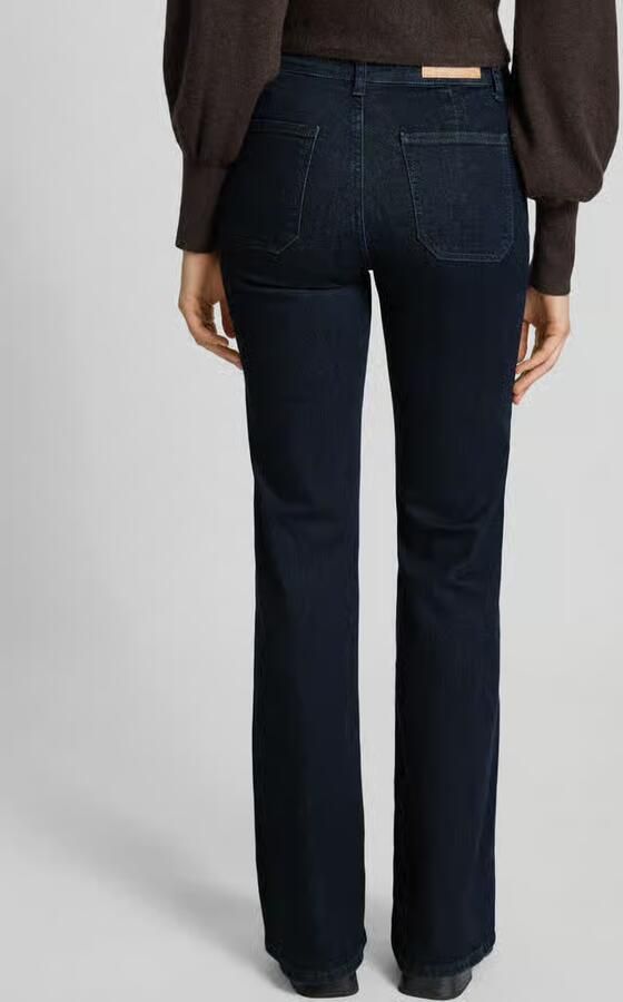Joop! Flared jeans met opgestikte zakken model 'Elea'
