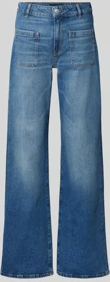 Joop! Flared jeans met opgestikte zakken model 'EMILIA'
