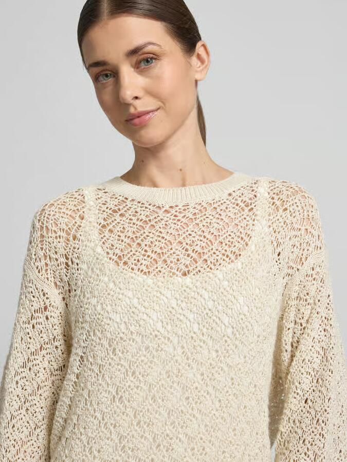 Joop! Gebreide pullover met 3 4-mouw Model 'Kilana'