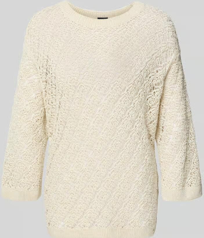 Joop! Gebreide pullover met 3 4-mouw Model 'Kilana' - Foto 2