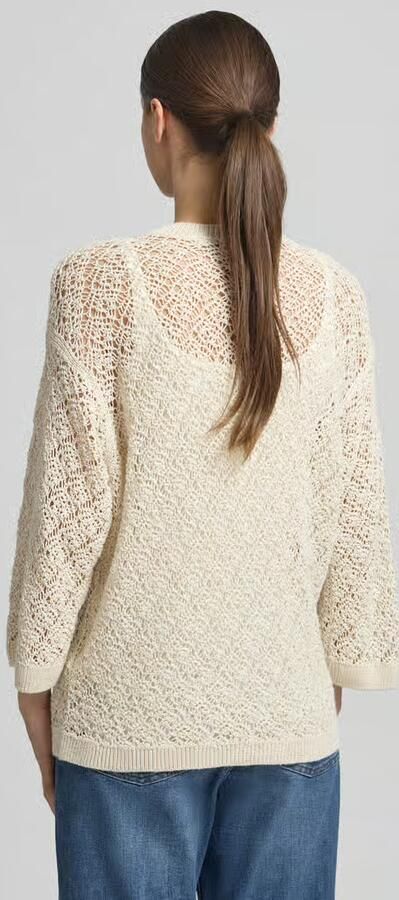 Joop! Gebreide pullover met 3 4-mouw Model 'Kilana' - Foto 3