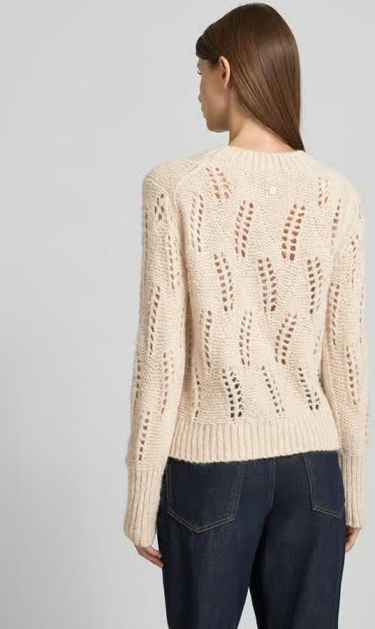 Joop! Gebreide pullover met wol en alpaca Model 'Kalma'