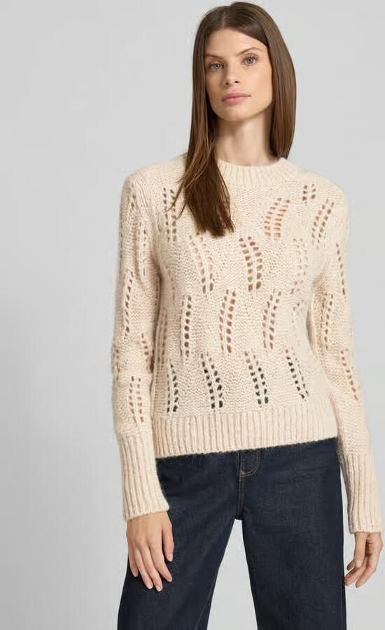 Joop! Gebreide pullover met wol en alpaca Model 'Kalma' - Foto 2