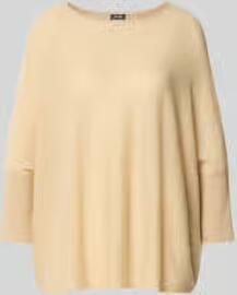 Joop! Gebreide pullover van kasjmier met 3 4-mouwen